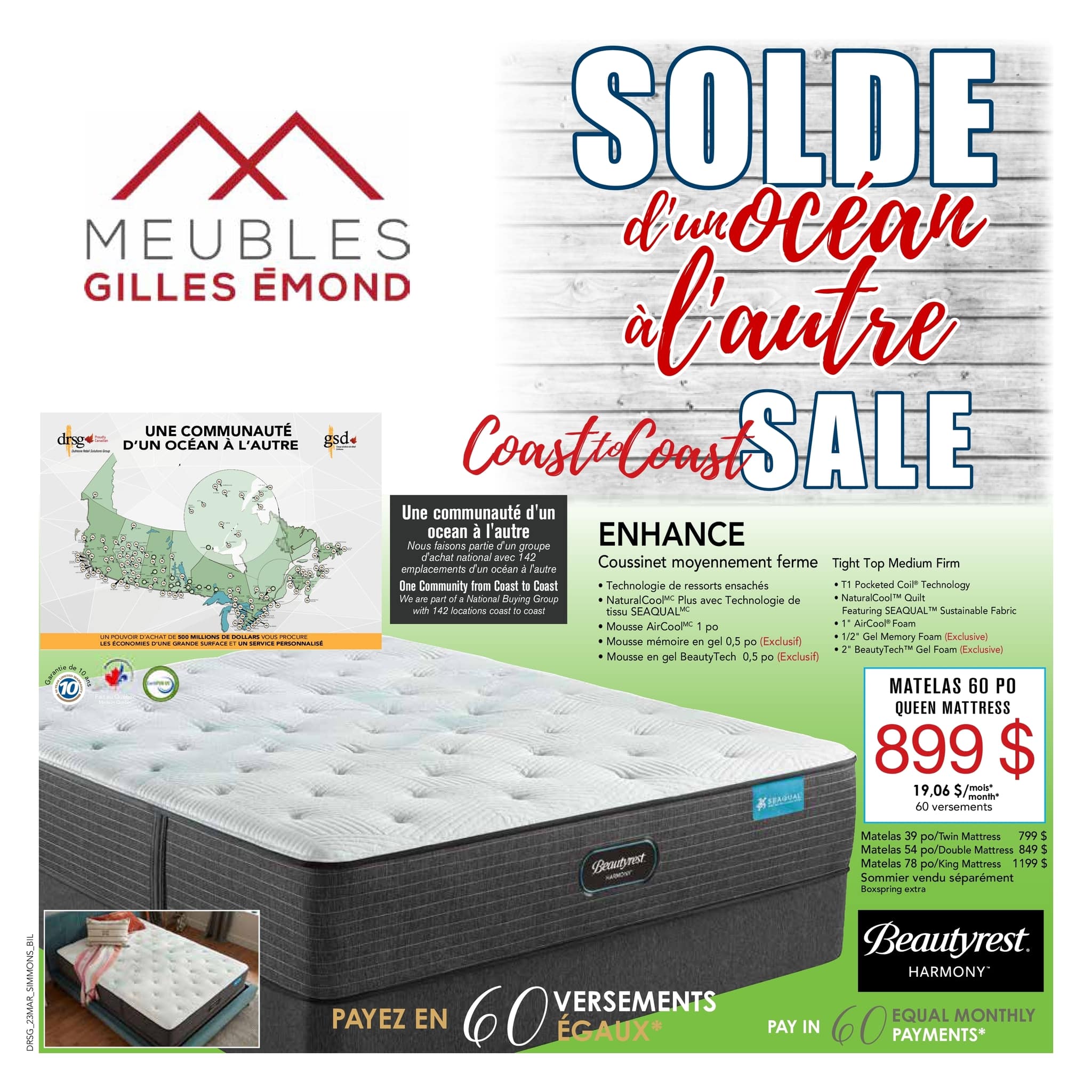Circulaire Meubles Gilles Émond - Page 1