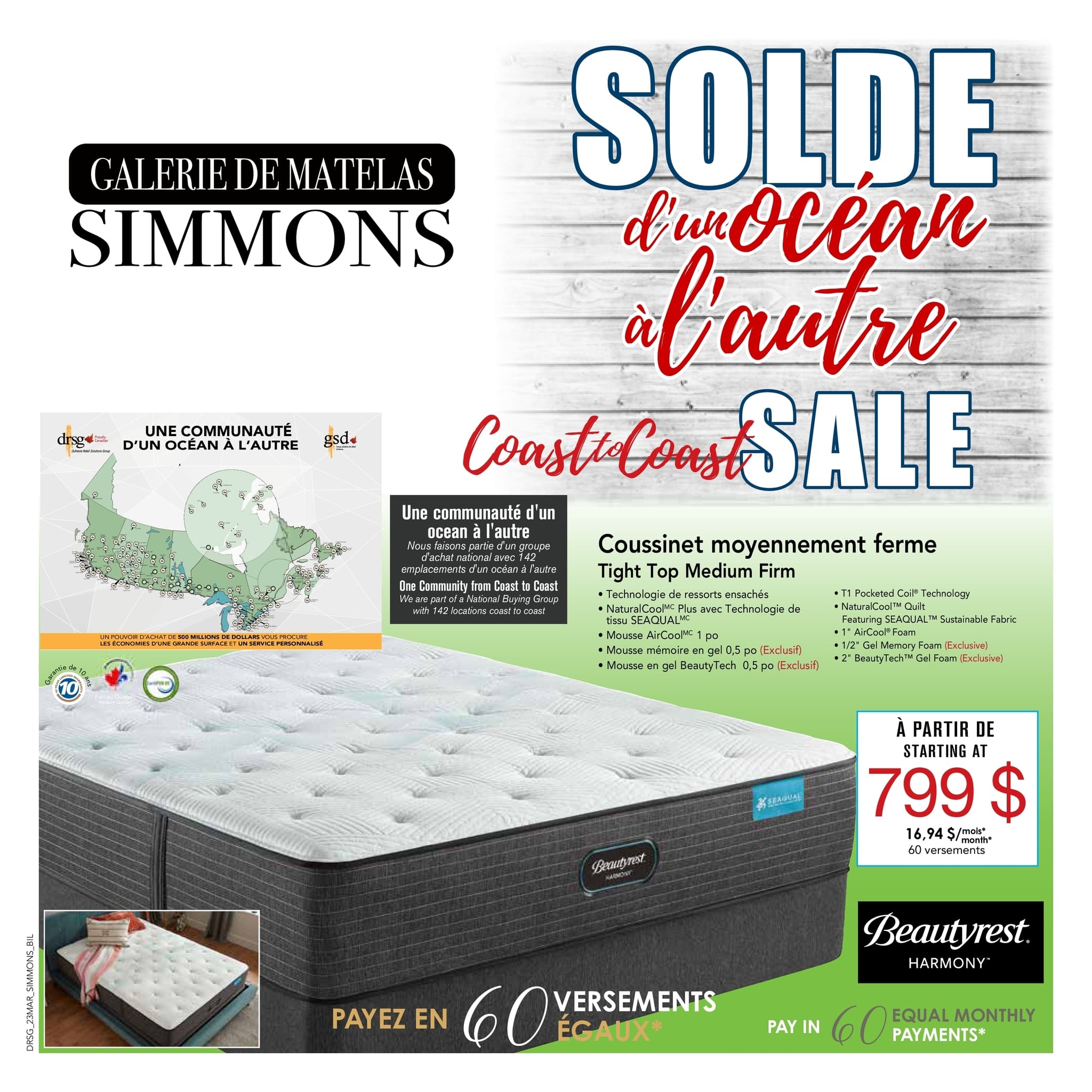 Circulaire Galerie de Matelas Simmons - Page 1