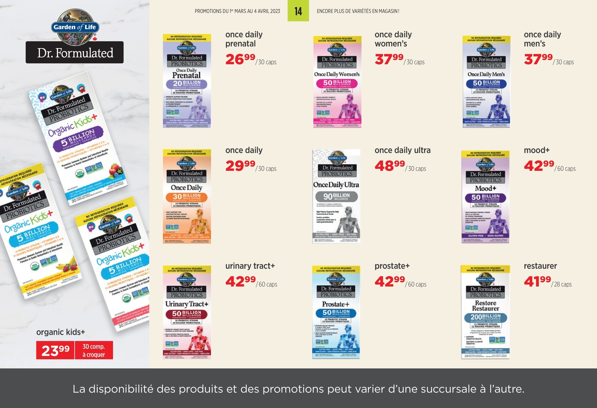Circulaire Avril - Supermarché Santé - Page 14