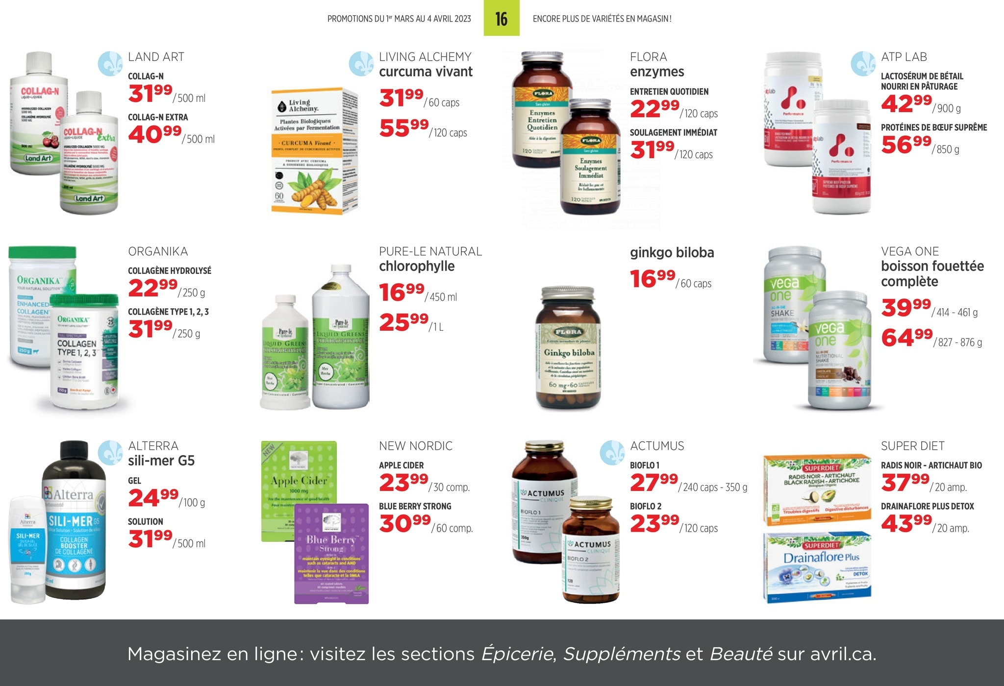 Circulaire Avril - Supermarché Santé - Page 16