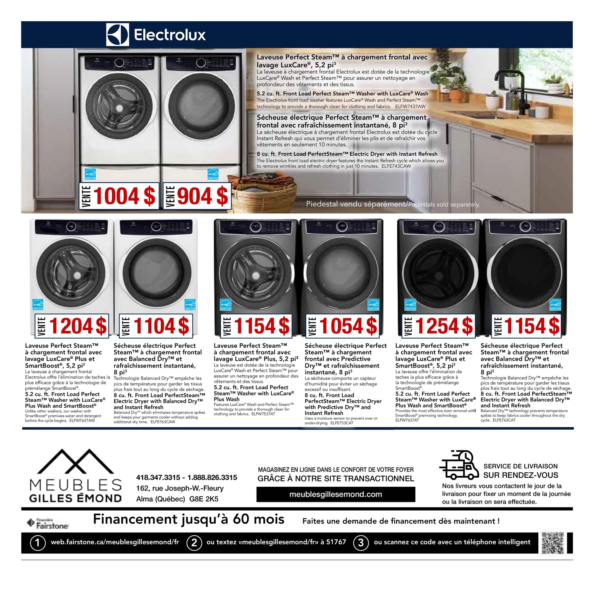 Circulaire Meubles Gilles Émond - Frigidaire Electrolux - Page 4