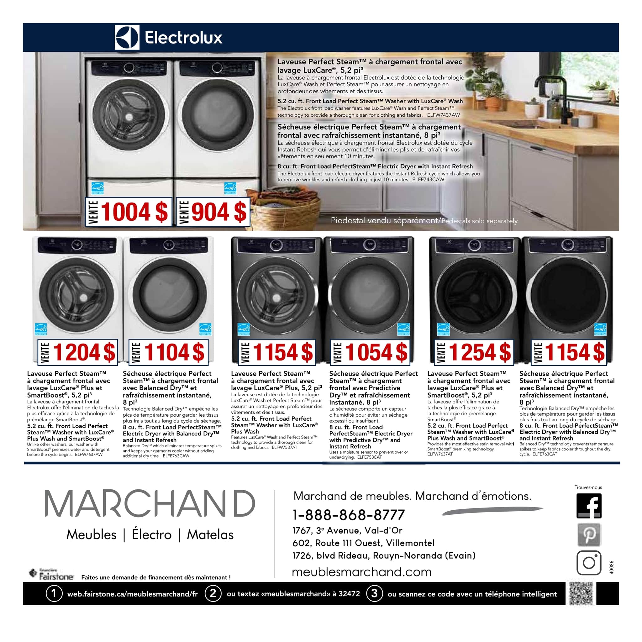 Circulaire Meubles Marchand - Frigidare Electrolux - Page 4