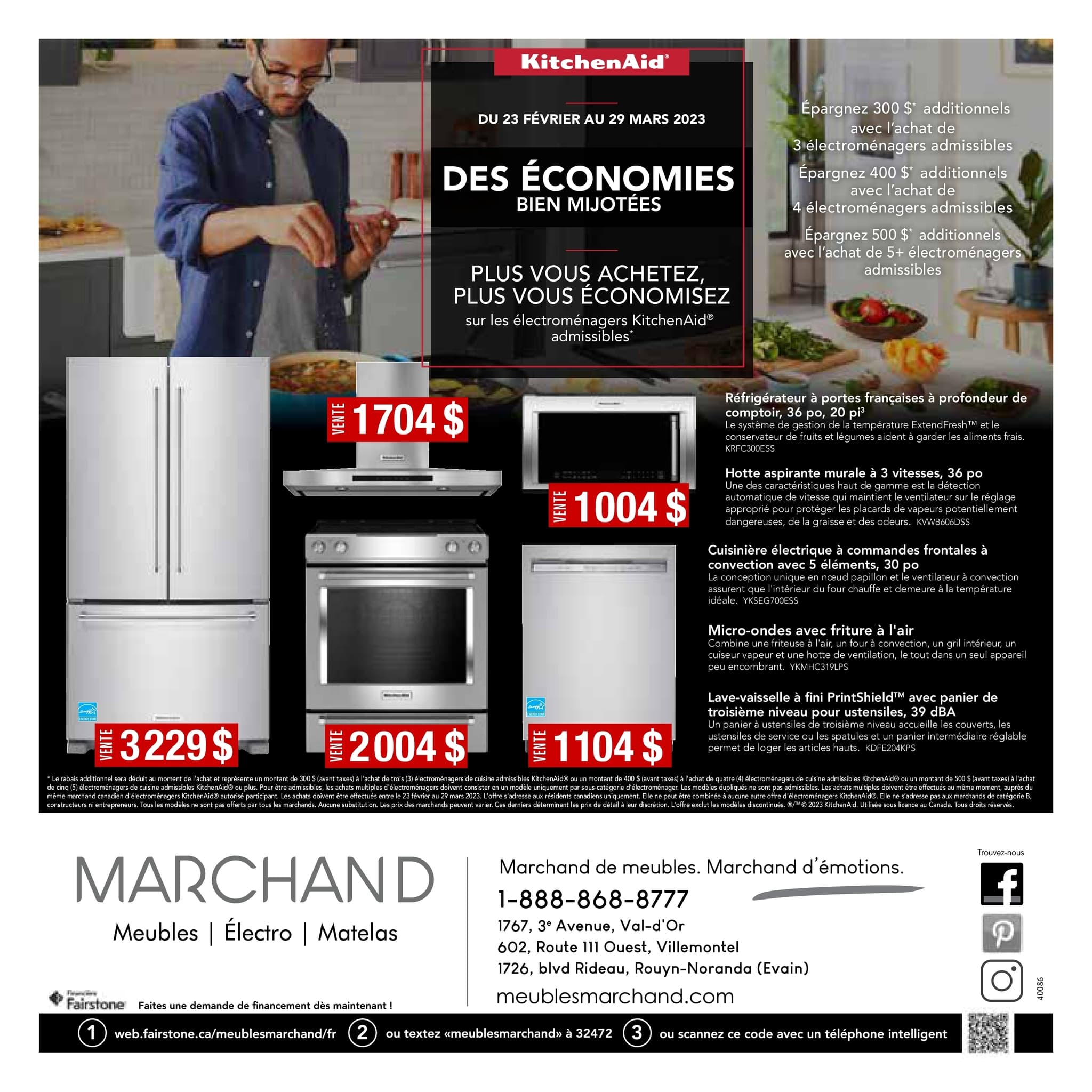 Circulaire Meubles Marchand - Maytag KitchenAid - Page 4