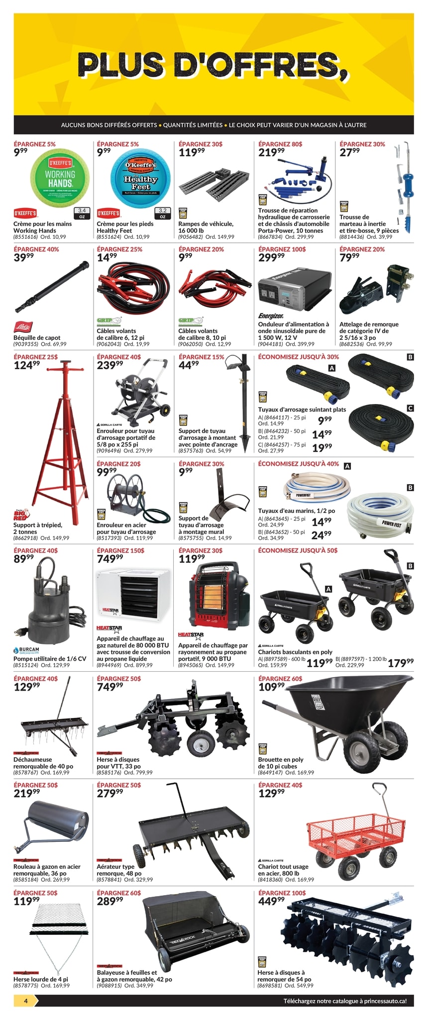 Circulaire Princess Auto - Page 4