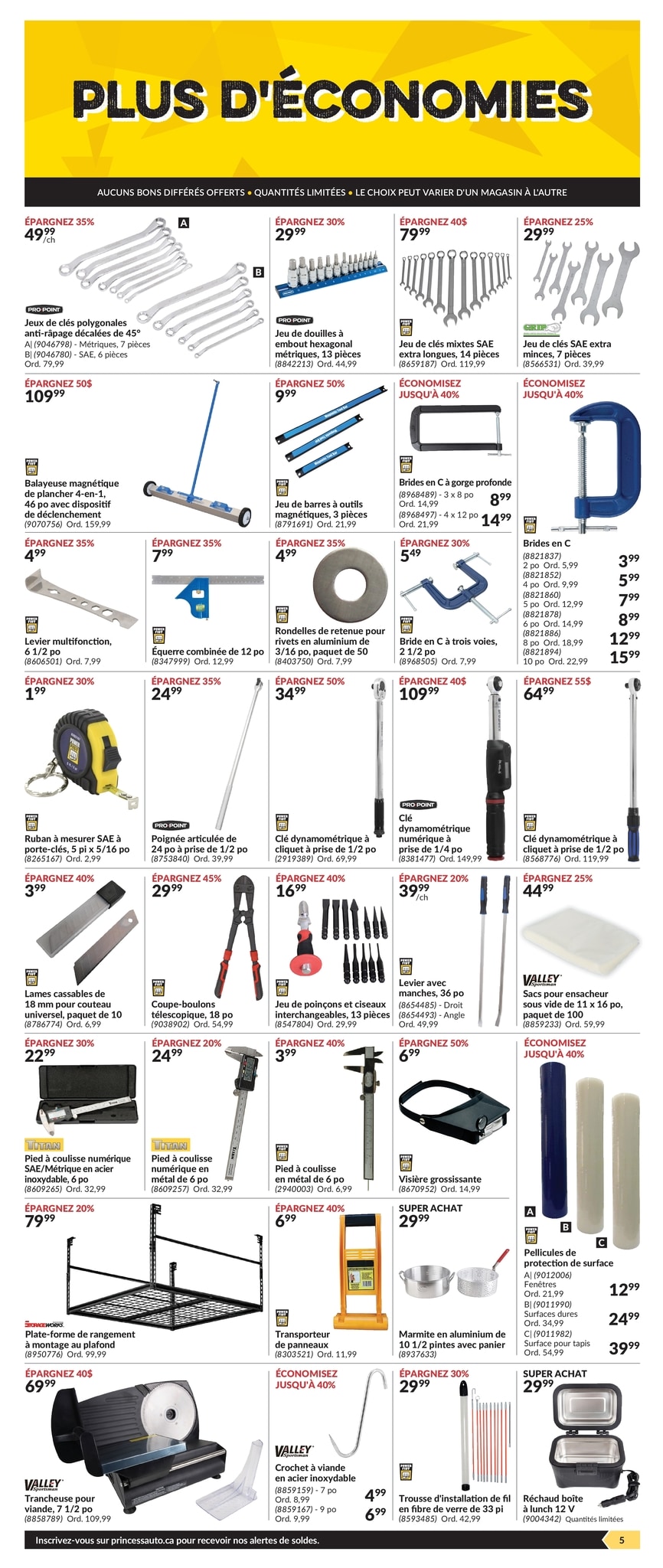 Circulaire Princess Auto - Page 5