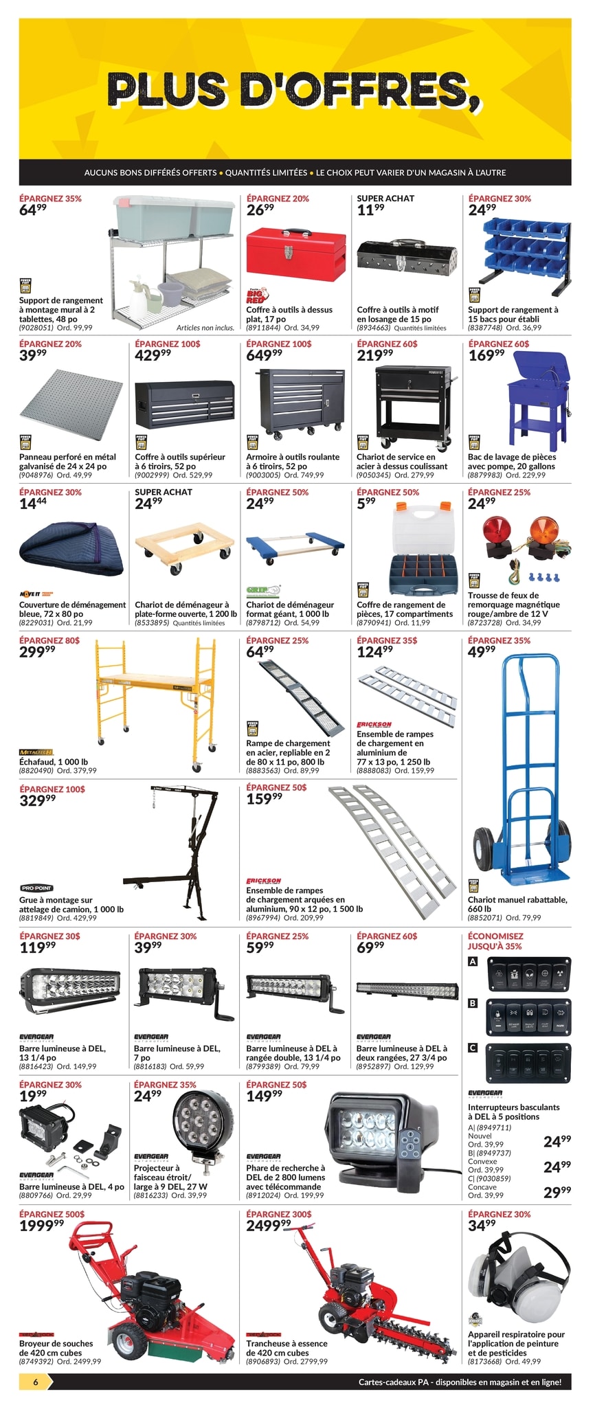 Circulaire Princess Auto - Page 6