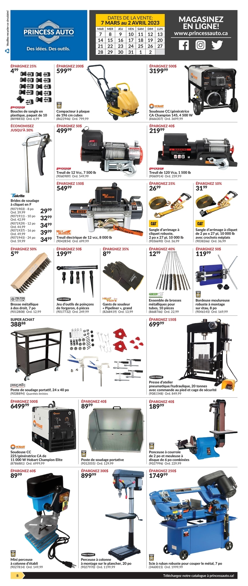 Circulaire Princess Auto - Page 8
