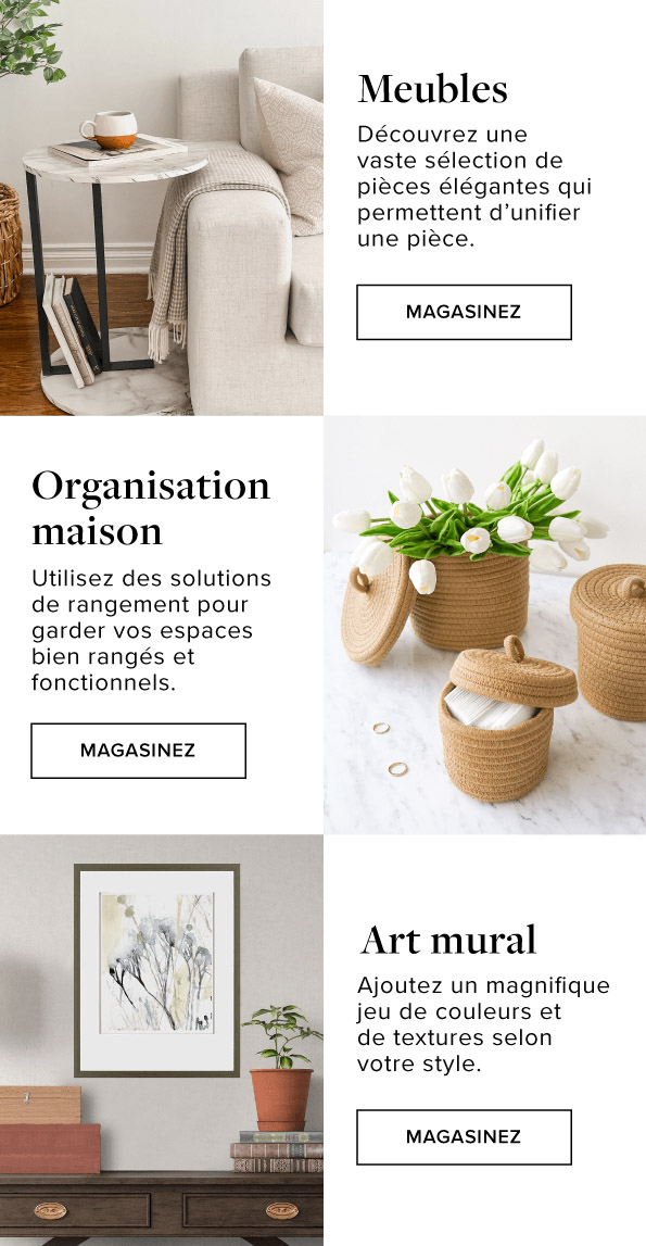 Nouvelle Saison, Nouveau Look! Renouvelez votre DECORMAISON