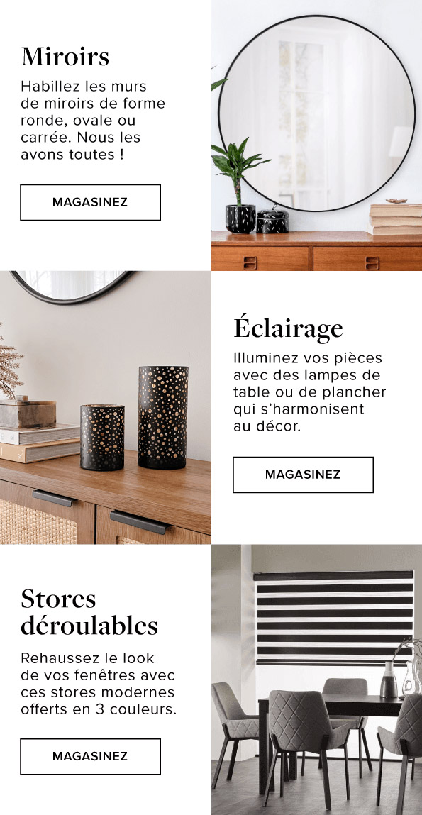 Nouvelle Saison, Nouveau Look! Renouvelez votre DECORMAISON