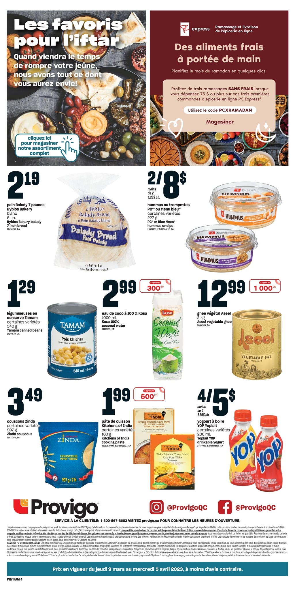 Circulaire Provigo - Special Ramadan (Montreal) - Page 4