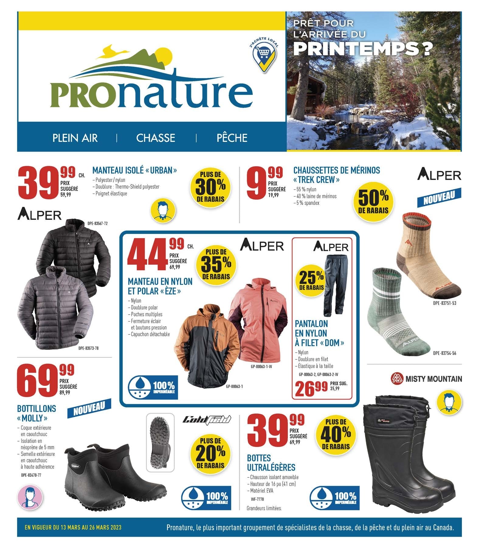Circulaire Pronature - Page 1