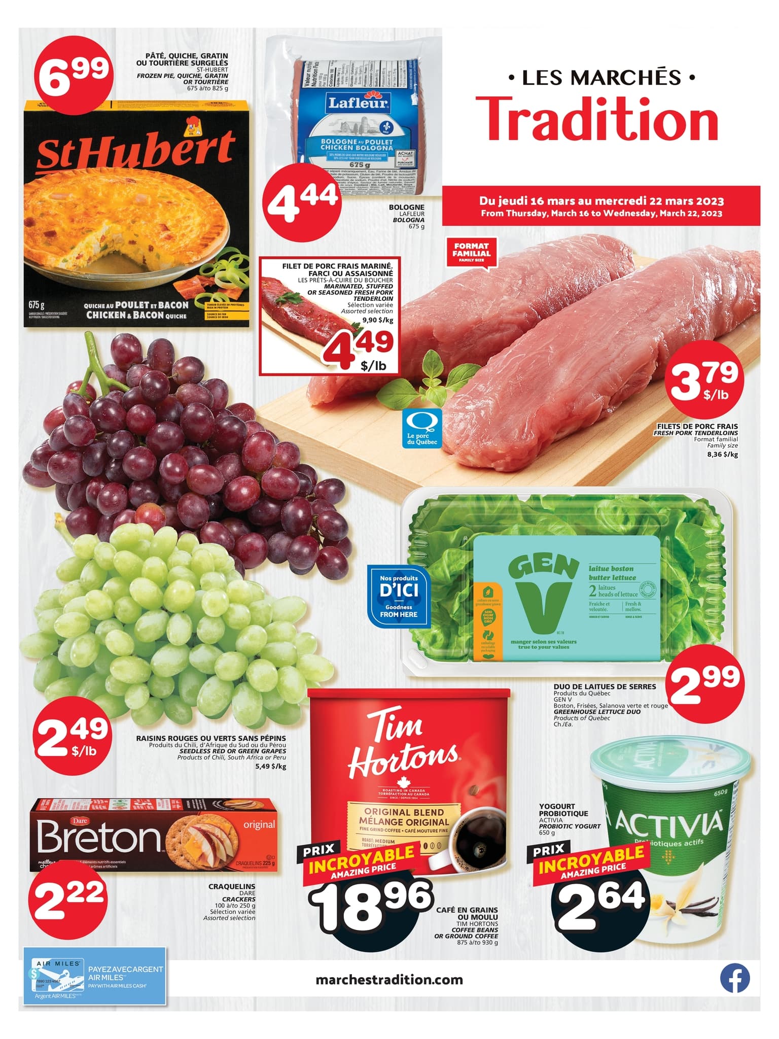 Circulaire Les Marchés Tradition - Page 1
