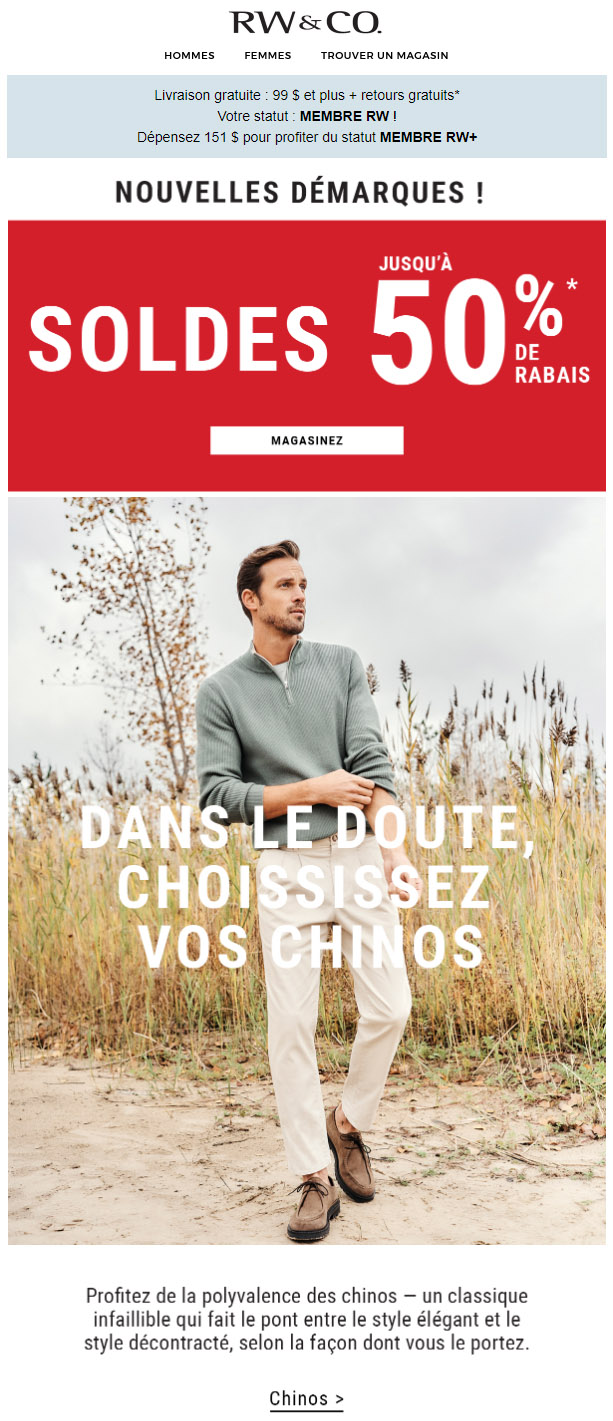 Il y a d'autres Chinos là-dedans...