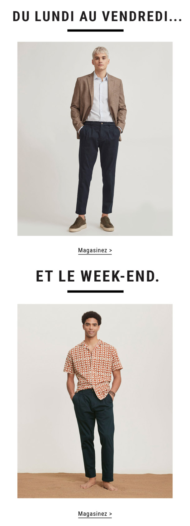 Il y a d'autres Chinos là-dedans...