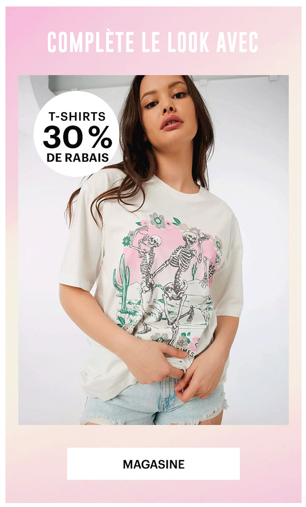 JAMAIS TROP DE DENIM À 30 %