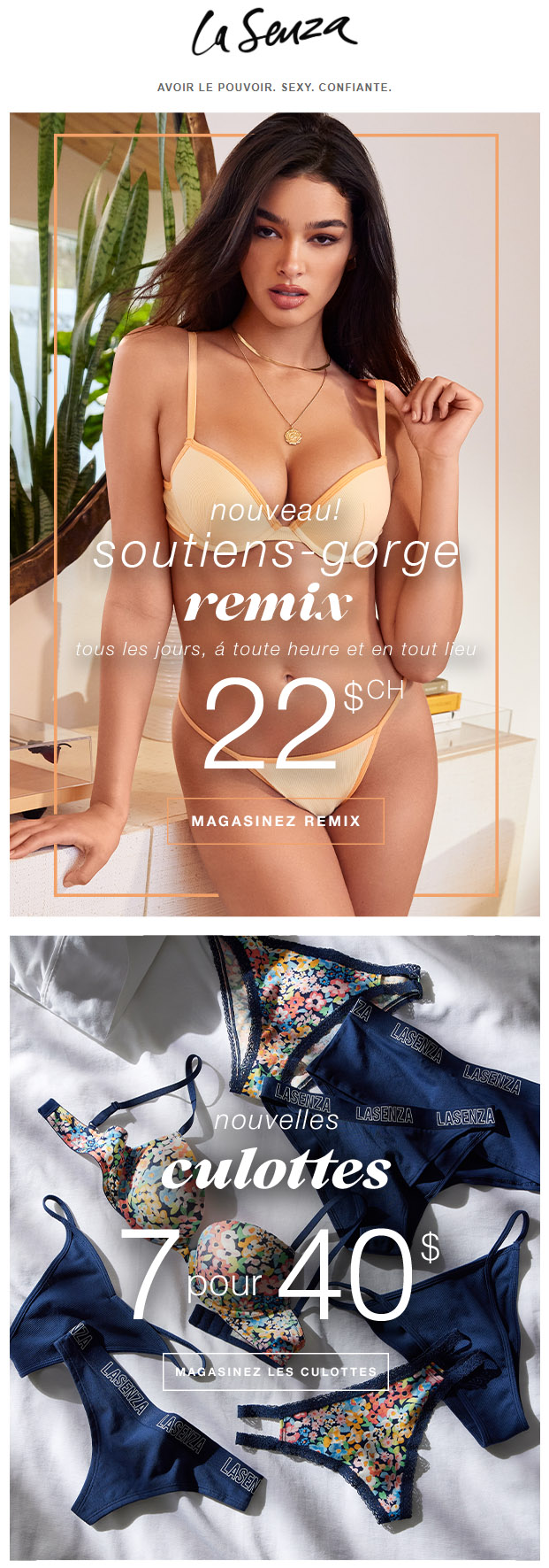 NOUVELLEMENT ARRIVÉES EN BOUTIQUE : NOUVEAUTÉS DU PRINTEMPS!