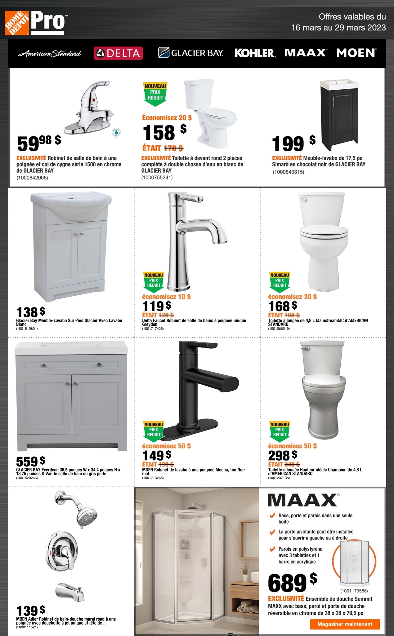 Circulaire Home Depot - PRO