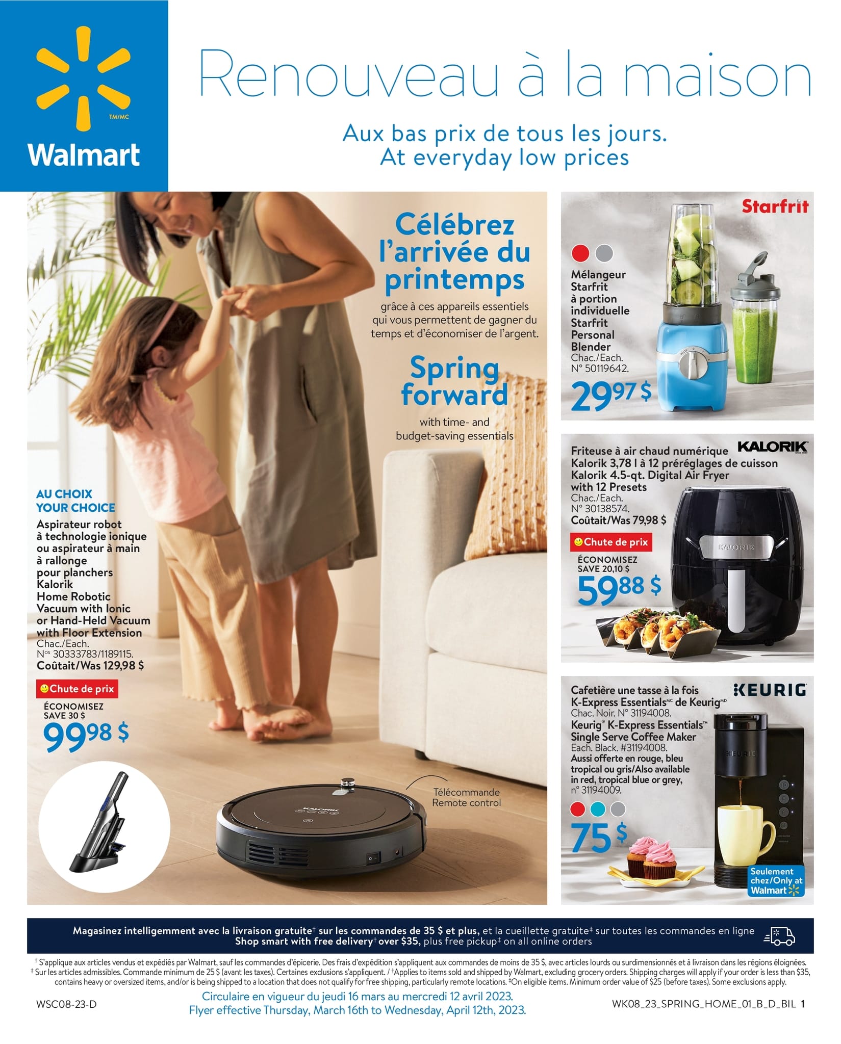 Circulaire Walmart - Renouveau à la Maison - Page 1