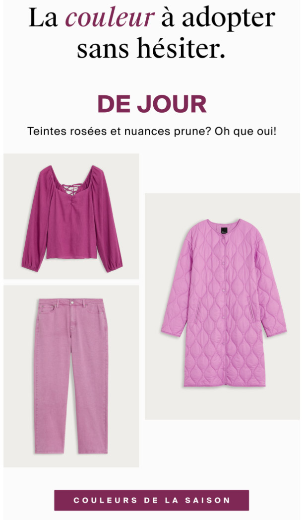 C'est Facile, ajoutez de la Couleur!