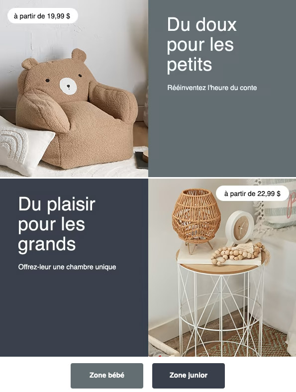 Jusqu'à 30% sur les Styles Sélectionnés