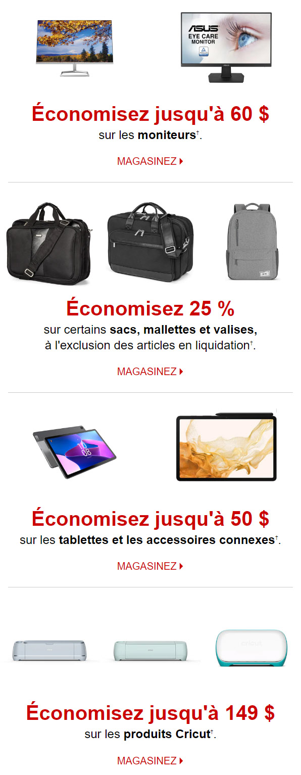 Profitez de ces Offres tant que vous le pouvez