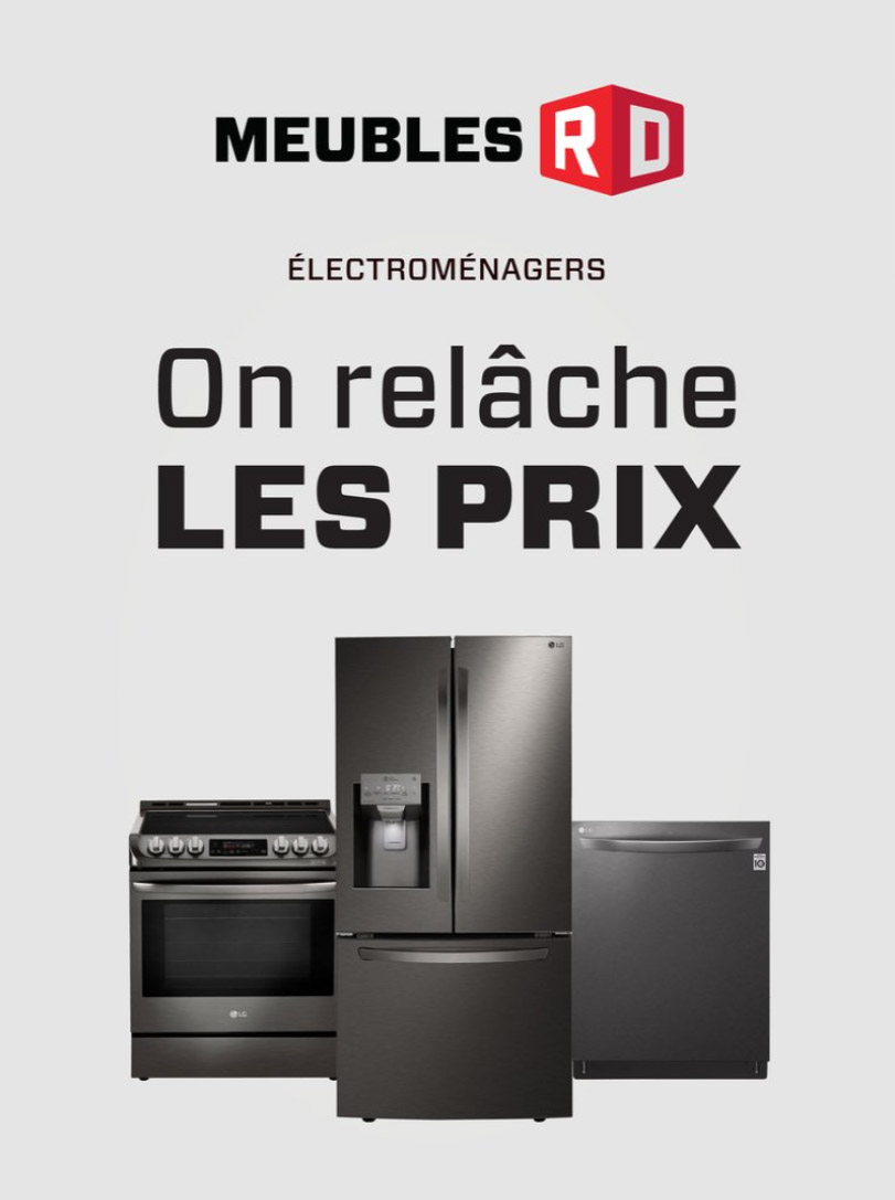 Circulaire Meubles RD - Électroménagers