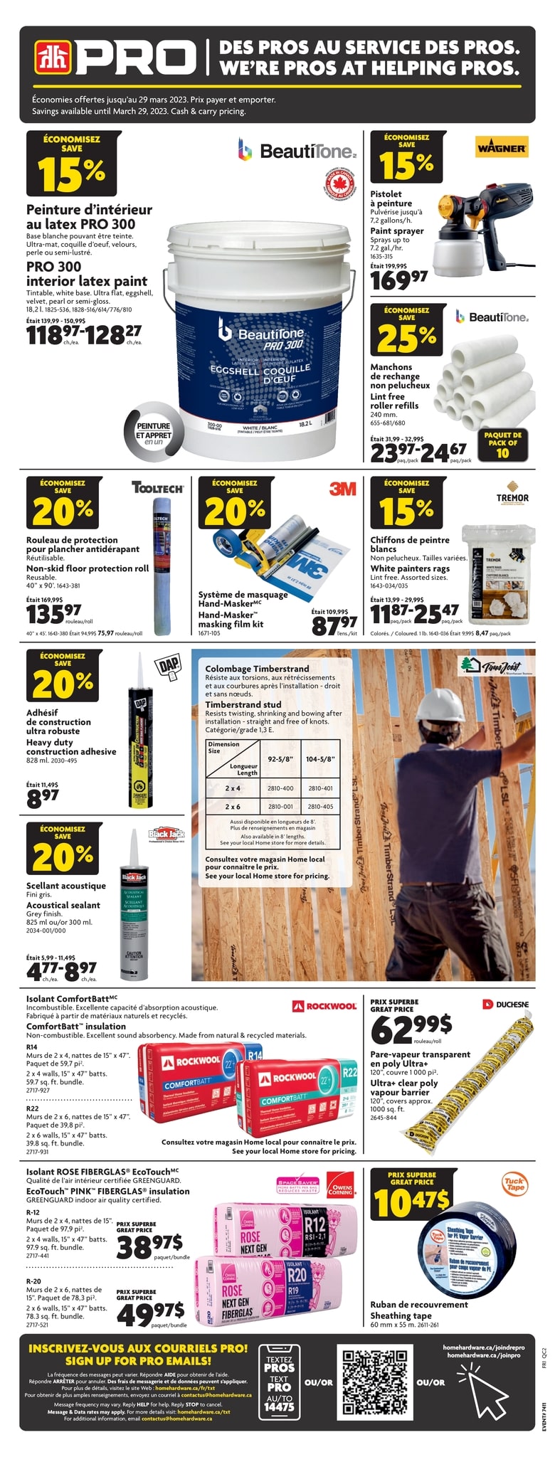 Circulaire Home Hardware - PRO