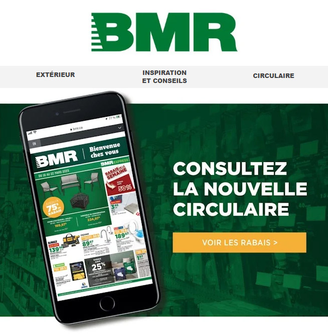 Jetez un Coup d’œil à votre Circulaire BMR