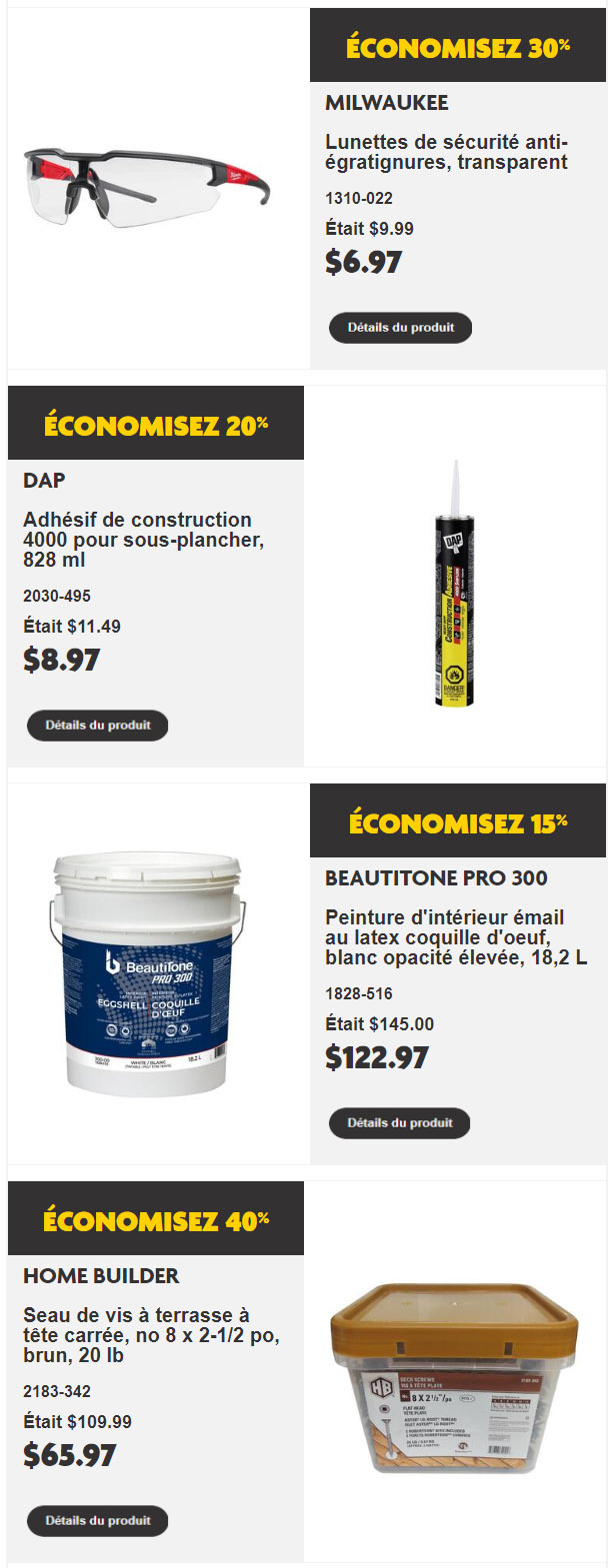 De Nouvelles Offres PRO viennent d'arriver