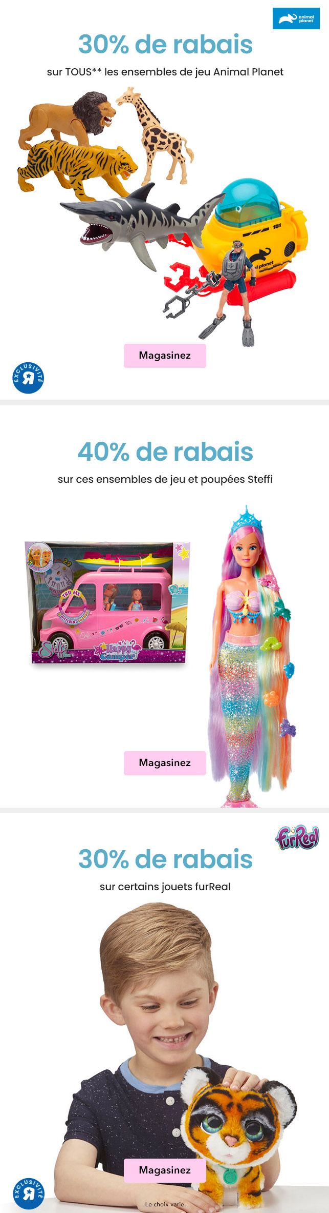 NOS AUBAINES DE LA SEMAINE sont œuf-oriques!