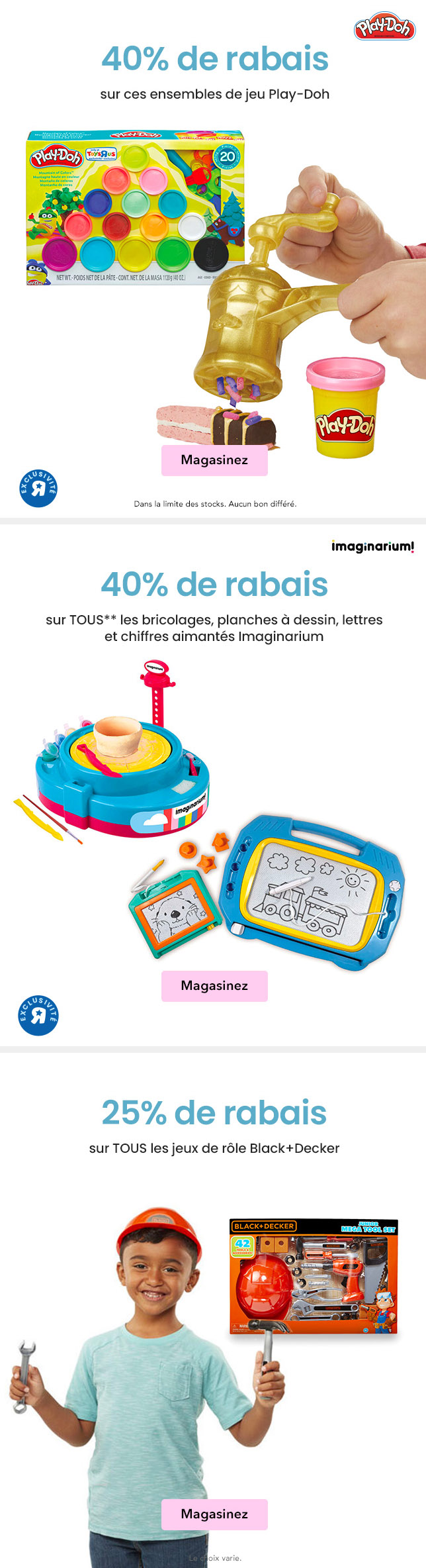 NOS AUBAINES DE LA SEMAINE sont œuf-oriques!