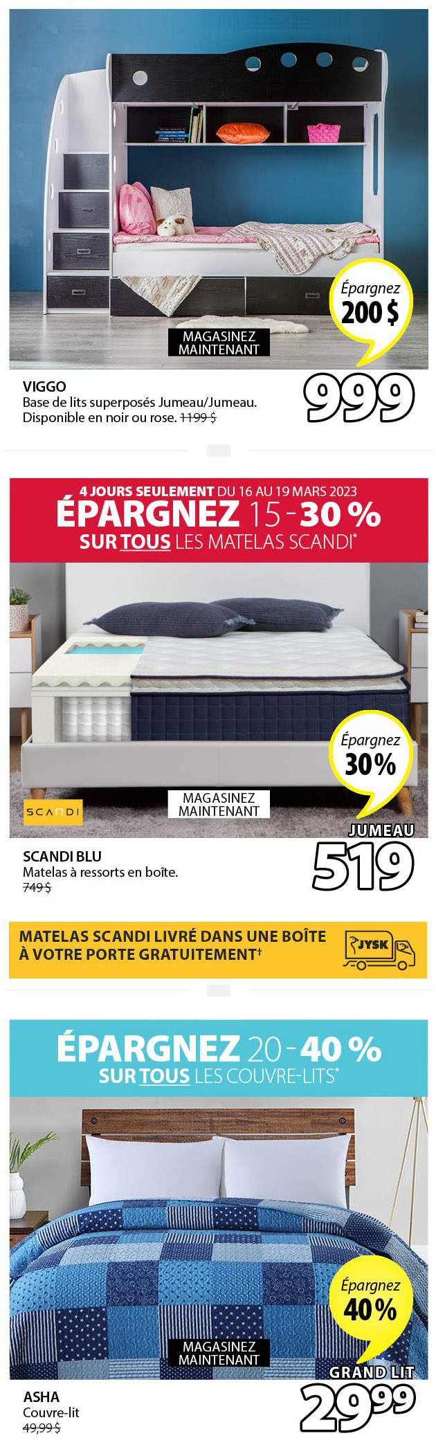 Tout le Mobilier de Jardin est en vente !