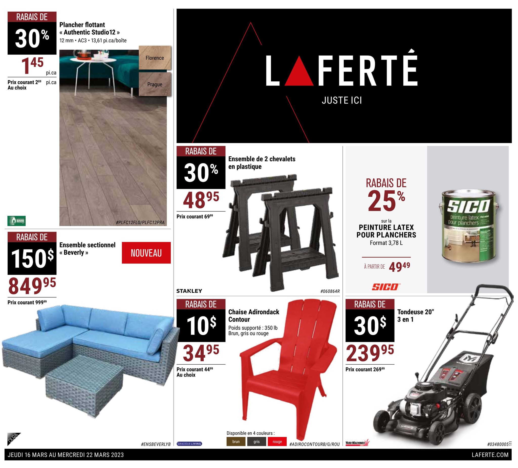 Circulaire Laferté - Page 1