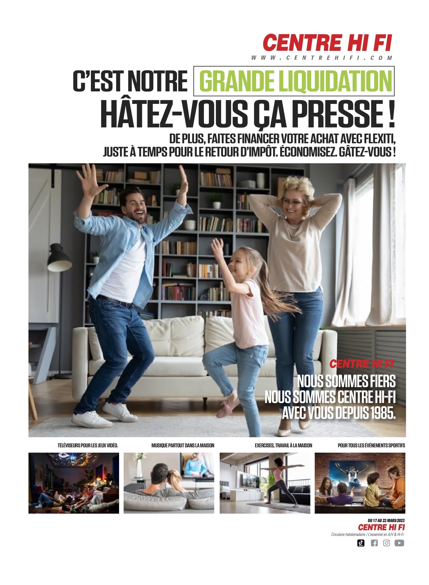 Circulaire Centre HI-FI - Page 1