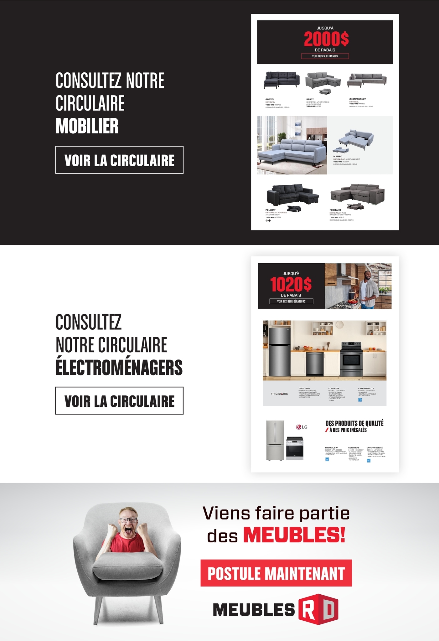 Circulaire Meubles RD - Téléviseurs & Barres de Son