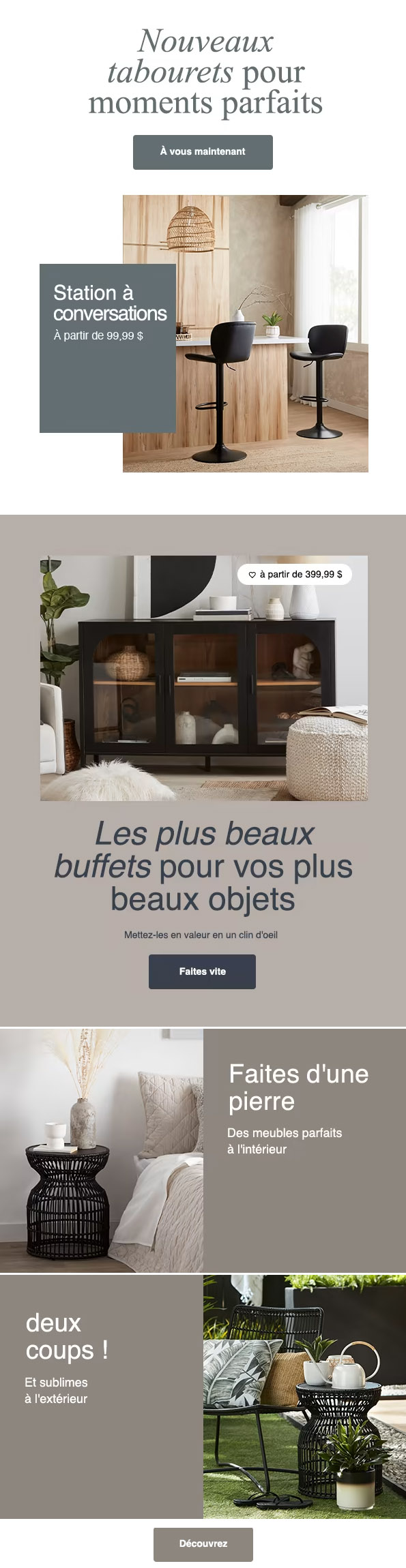 Économisez Gros avec notre Offre en Ligne à durée Limitée!