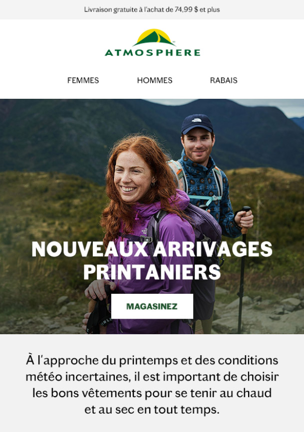 Faites Face aux Intempéries avec nos Nouveautés