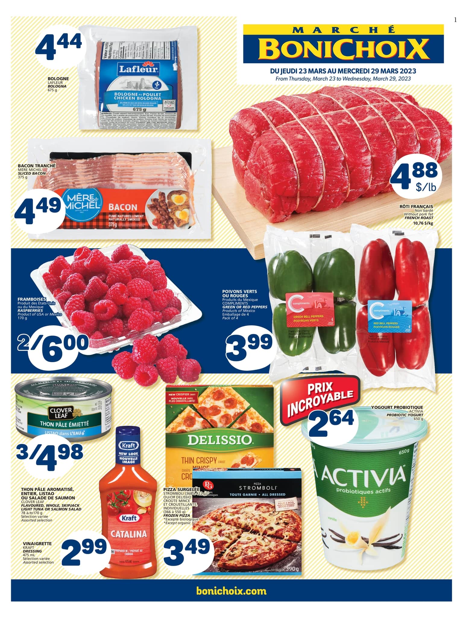 Circulaire Marché Bonichoix - Page 1