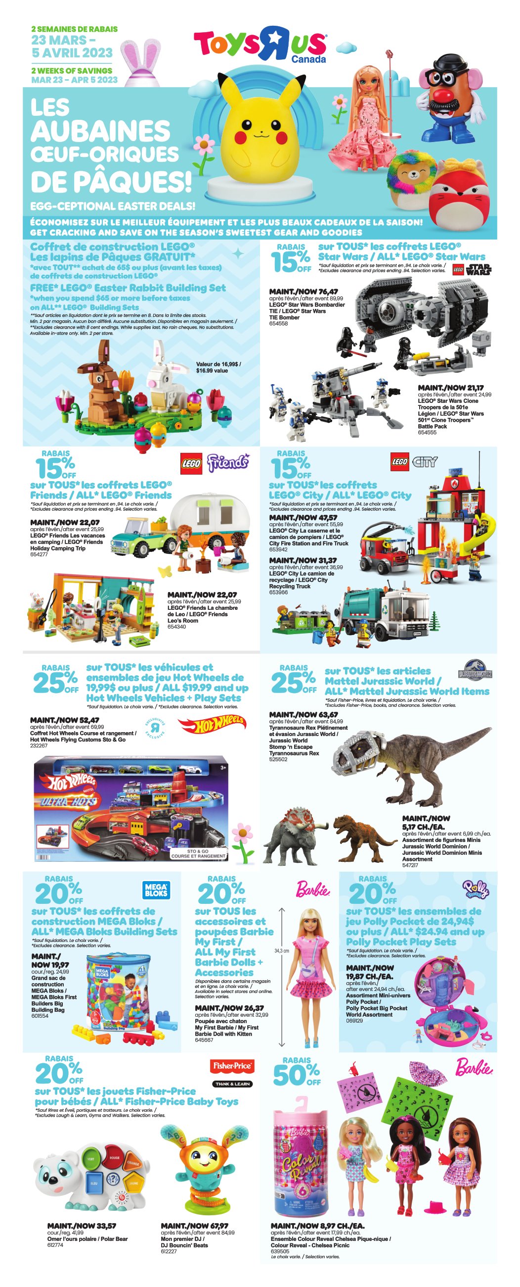Circulaire Toys 'R' us - Page 1