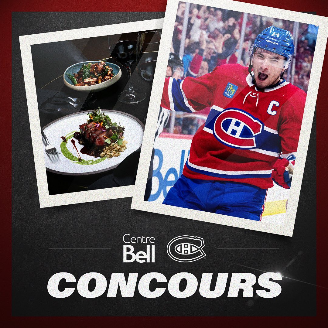 Concours Gagne une paire de billets pour le match du 30 mars + 200$ à dépenser au restaurant Mythik en avant-match
