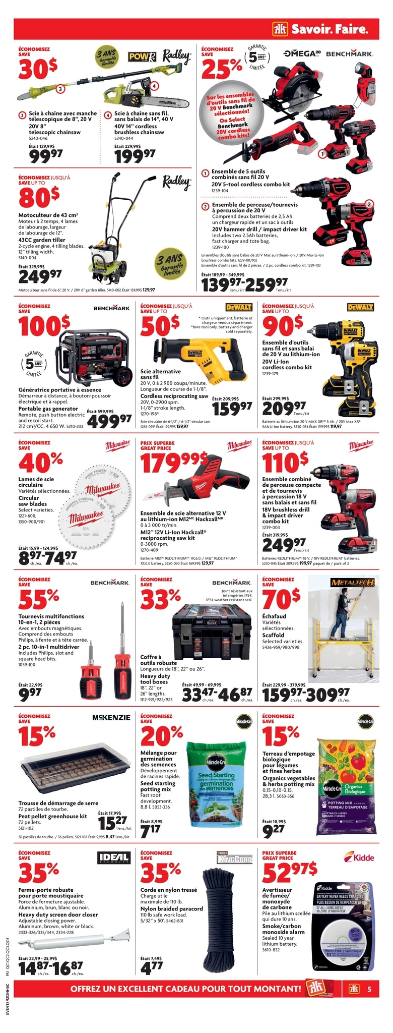  Circulaire Home Hardware Centre de Rénovation