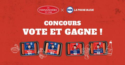 Concours Gagnez un paquet-cadeau La poche bleue et des coupons de gratuité La Fernandière!