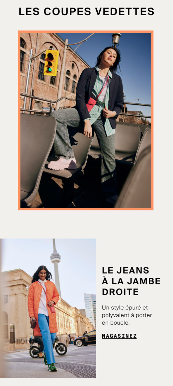 Les Jeans Parfaits sont arrivés