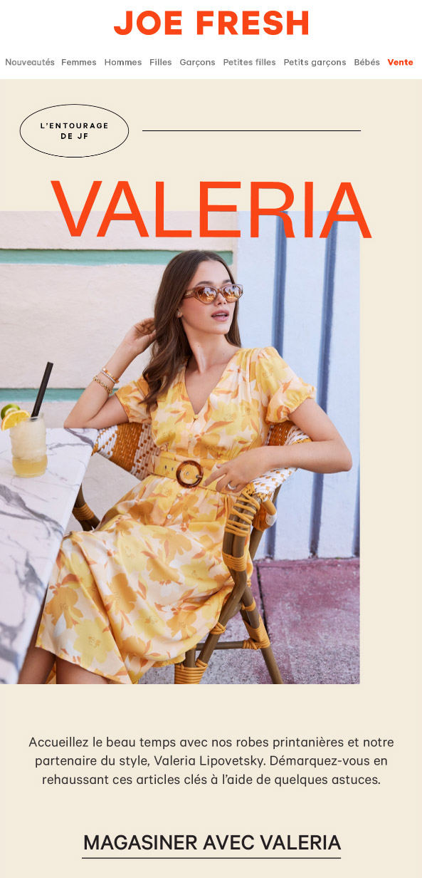 Inspirez-vous de Valerialipovetsky!