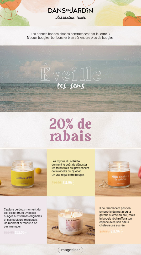 NOS NOUVELLES BOUGIES ARTISANALES SONT ARRIVÉES