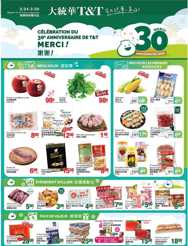 Circulaire T&T Supermarché - Page 1