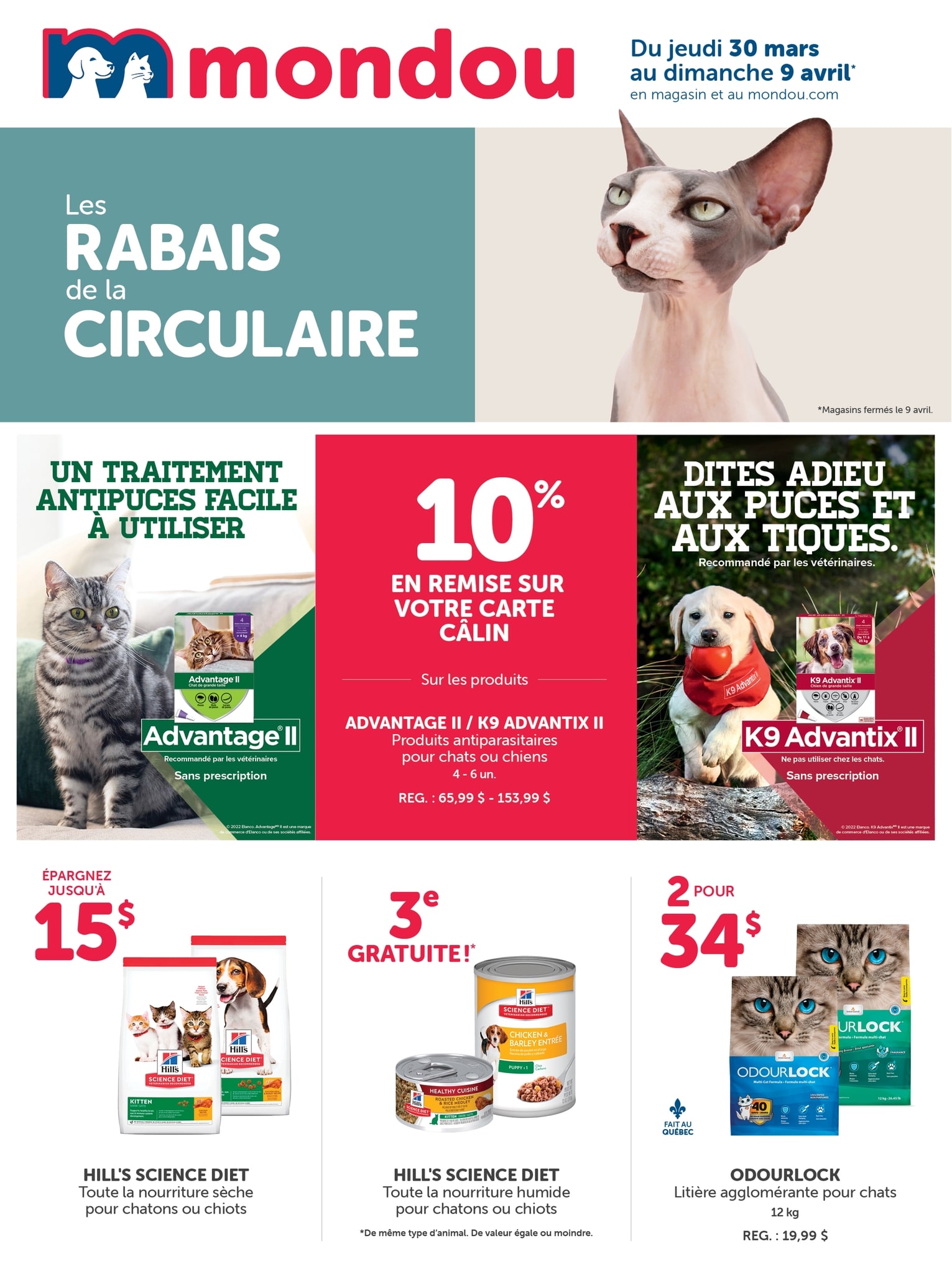 Circulaire Mondou - Page 1