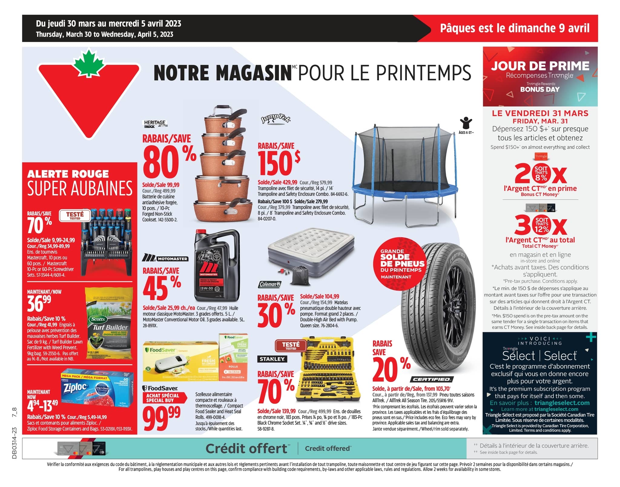 Circulaire Canadian Tire - Page 1
