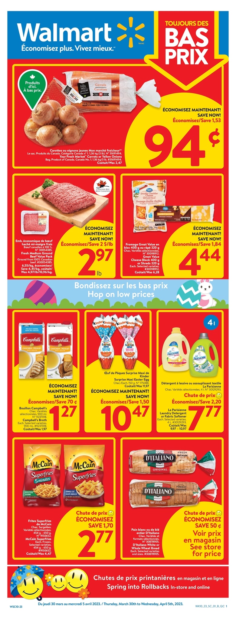 Circulaire Walmart - Page 1