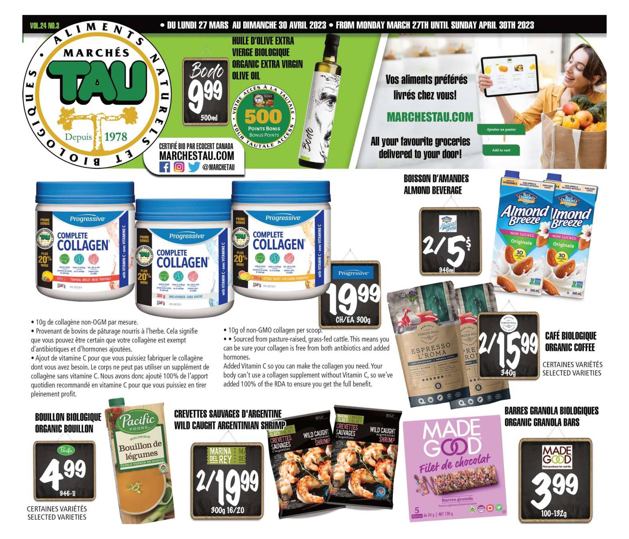 Circulaire TAU Marché d'alimentation Naturelle - Page 1